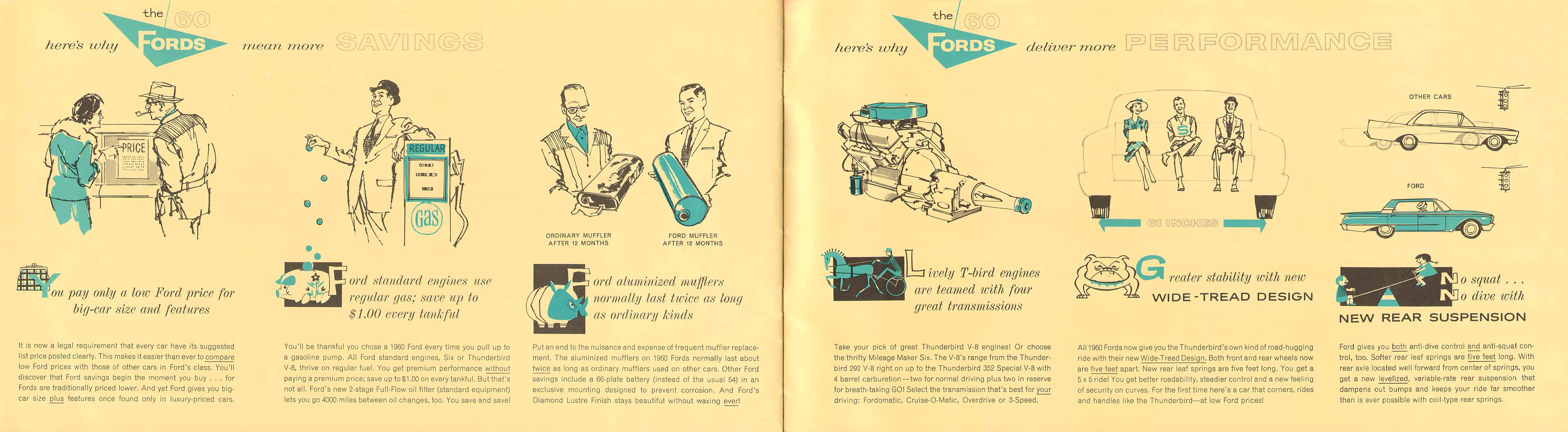 1960 Ford Brochure Page 12